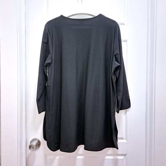 Eileen Fisher Tunic Black Size 2X - Picture 7 of 9
